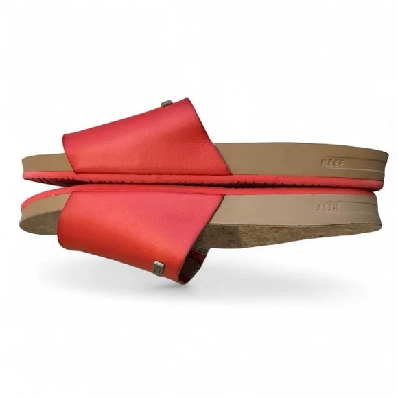 Reef Cushion Vista Sandals Red size 8 - Picture 6 of 7